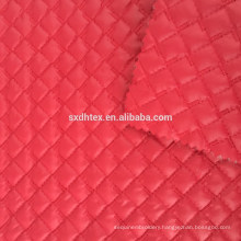 100% polyester fabric,quilting embroidered fabric for down coat,jacket and garment